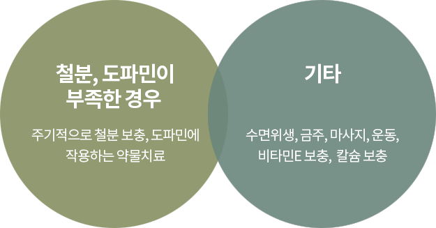 철분,도파민이 부족한경우와 기타